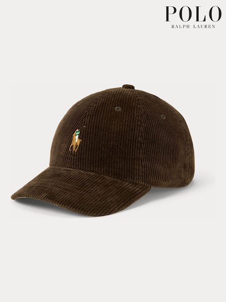 Brown - Regular Polo Ralph Lauren Corduroy Classic Cap