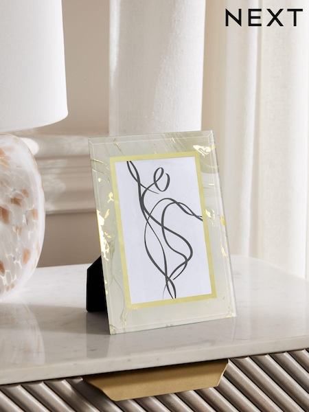 Marble Glass Photo Frame (K82086) | ¥ 1,730 - ¥ 2,770