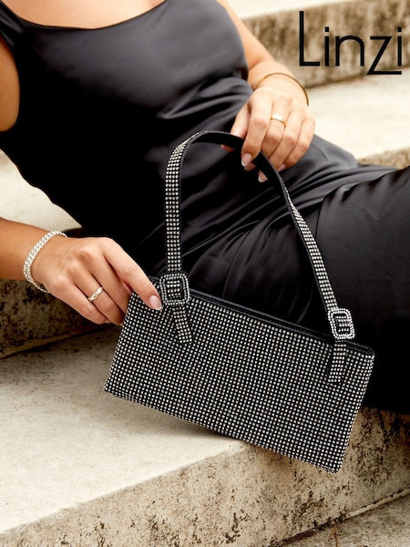 Linzi Fantasy Satin Diamante Shoulder Bag (K82479) | €63