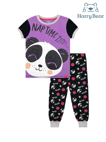 Harry Bear Purple Panda Pyjamas (K83001) | ₪91