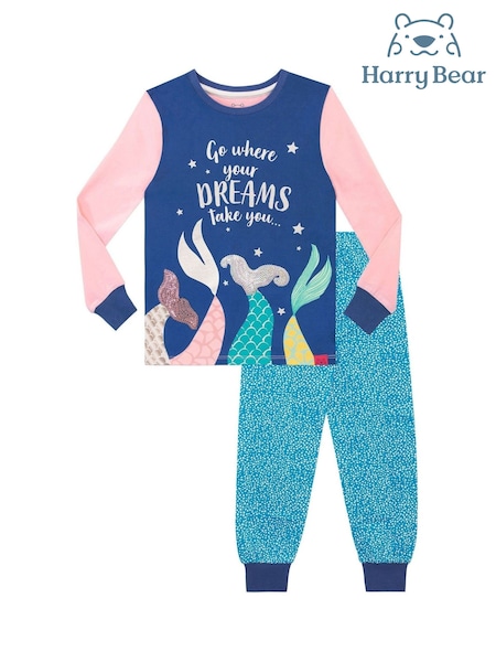 Harry Bear Blue Mermaid Pyjamas (K83005) | AED111