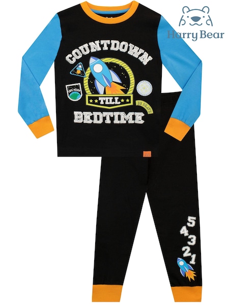 Harry Bear Black Countdown Till Bedtime Pyjamas (K83017) | €11