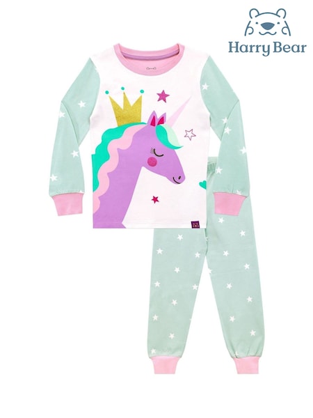 Harry Bear Grey Unicorn Pyjamas (K83030) | AED105
