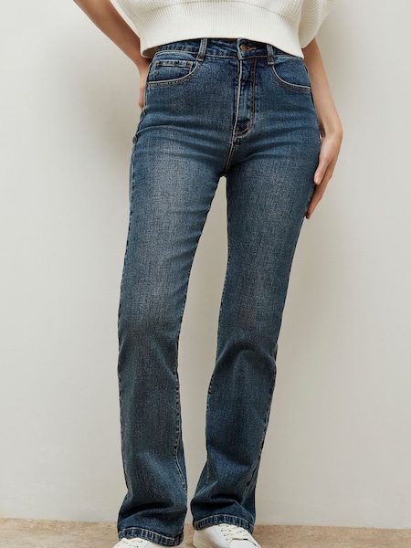 Apricot Natural Bianca Slight Flare Classic Jeans (K83222) | €27