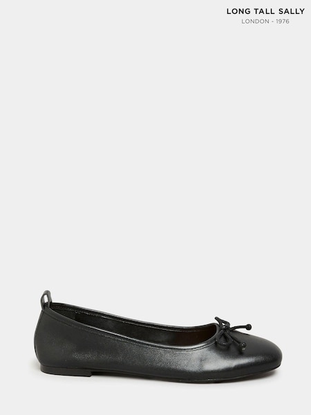 Long Tall Sally Leather Ballerina Pumps (K83332) | €79