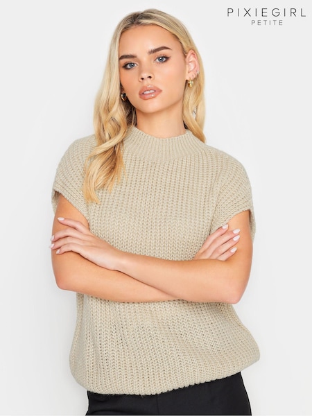 Pixiegirl Petite Grown On Neck Tank Jumper (K83913) | €49