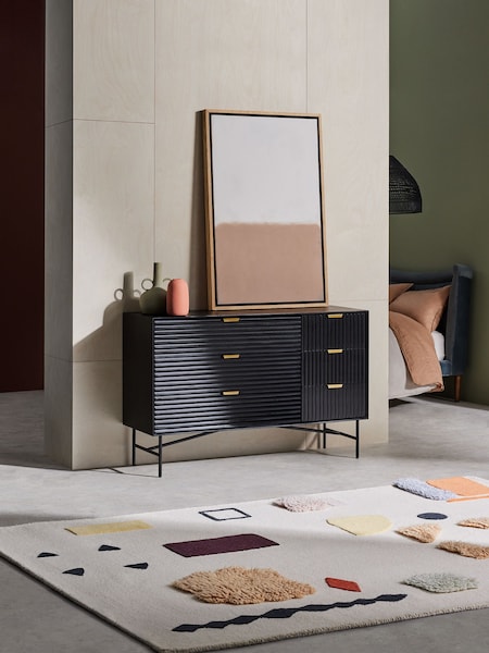 MADE.COM Black Haines Mango Wood Chest of Drawers (K83971) | €845