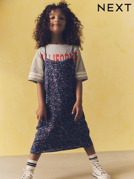 modra - Slip Dress and T-Shirt Set (3-16yrs) (K83979) | € 15 - € 21