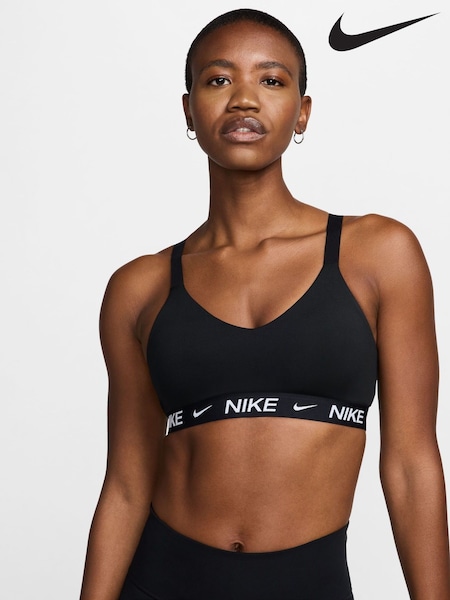 Nike Black Medium Indy Support Padded Sports Bra (K84328) | €50