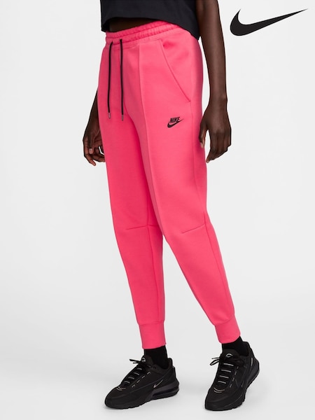 Розовый - Nike Tech Fleece Mid Rise Joggers (K84329) | €59