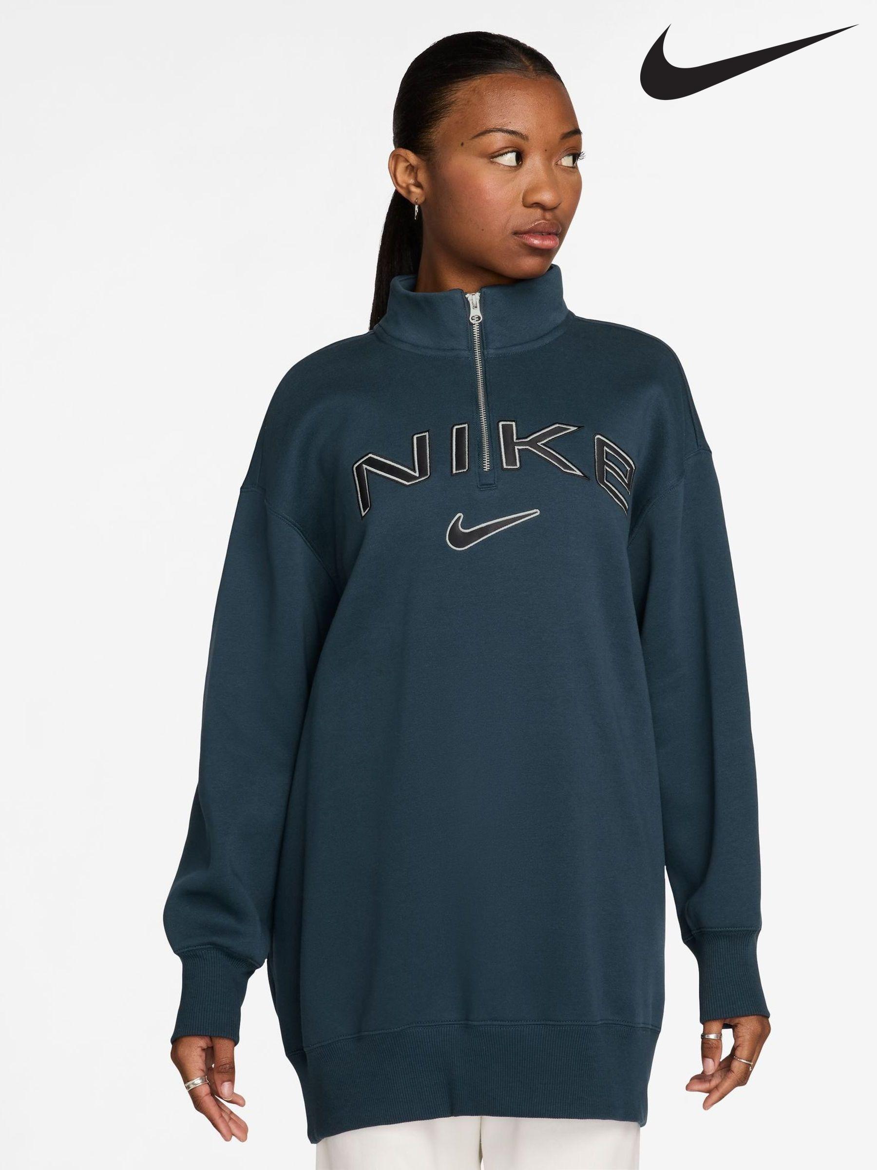 Nike longline sweatshirt store