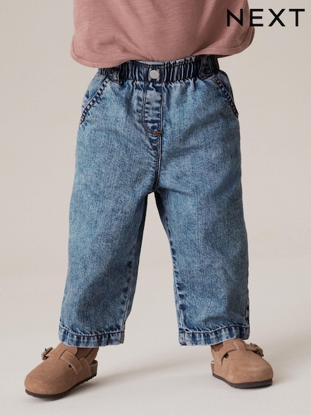 Denim 100% Cotton Wide Leg Jeans (3mths-7yrs) (K84801) | R$ 125 - R$ 145