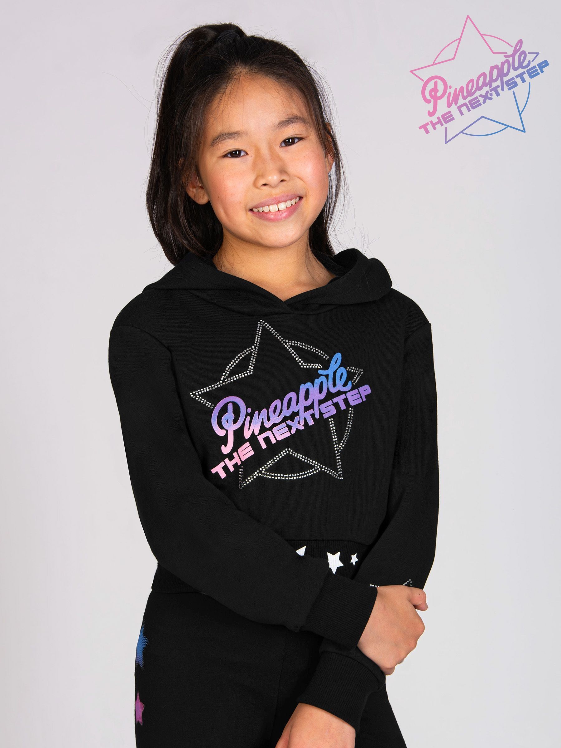 Girls Hoodies Black Sweatshirtsandhoodies Next Kazakhstan
