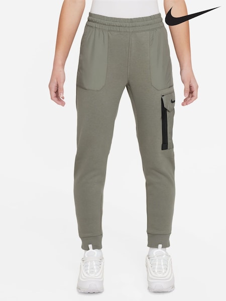Nike Green Sportswear City Utility Easy On Fleece Joggers (K85022) | €39