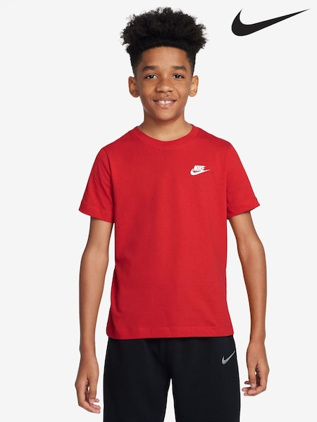Nike University Red Club 100% Cotton T-Shirt (K85033) | €20