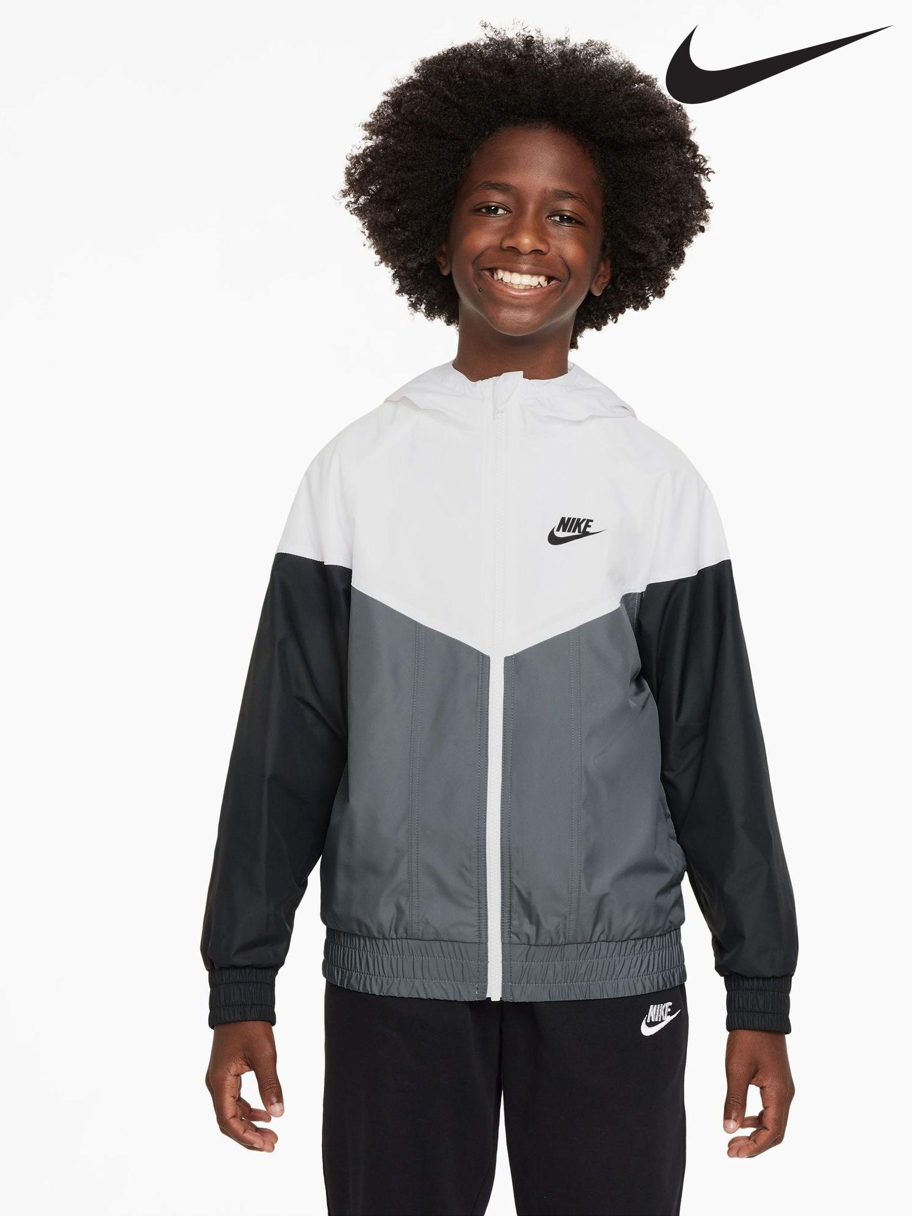 Nike White Colour Block Jackets Next Luxembourg