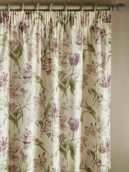 Laura Ashley Gosford 100% Cotton Pencil Pleat Pencil Pleat Curtains (K85258) | €60 - €166