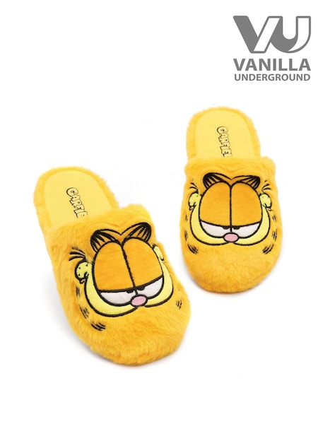 Vanilla Underground Yellow Garfield Adults Licensing Slippers (K85368) | €31