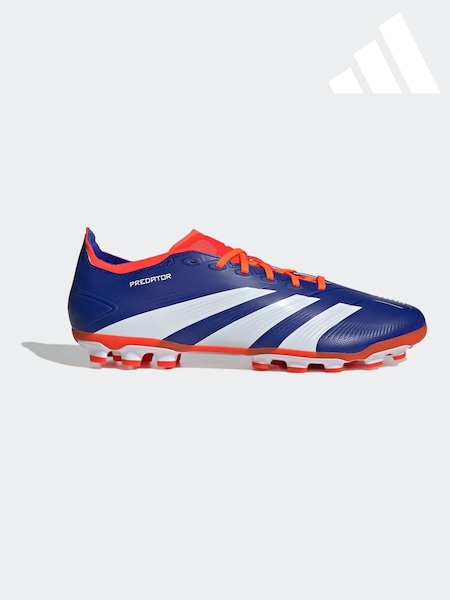 adidas Blue/White Predator League 2G/3G Artificial Grass Boots (K85436) | 198 QAR