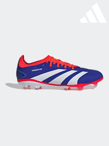 adidas Blue/White Predator Pro Firm Ground Boots (K85437) | €95