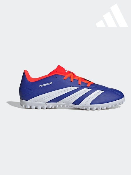 adidas Blue/White Predator Club Turf Football Boots (K85447) | €33