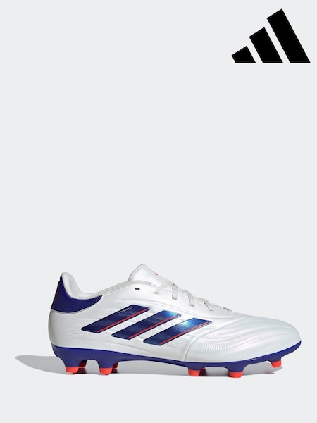 adidas White/Blue/Red Copa Pure 2 Club Turf Football Boots (K85451) | €39