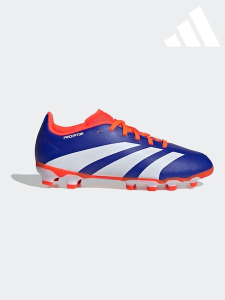 adidas Blue/White Predator Kids League Multi-Ground Football Boots (K85506) | LEI 208