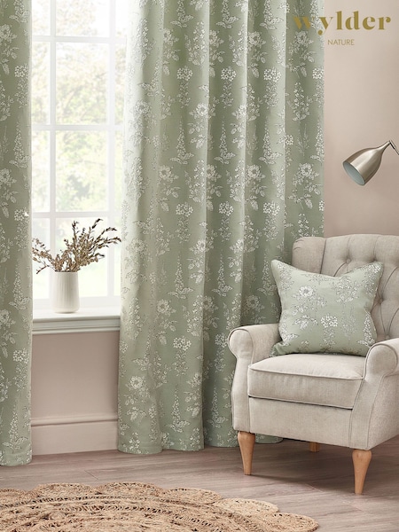 Wylder Sage Sophia Floral Jacquard Cushion (K85614) | R$ 215