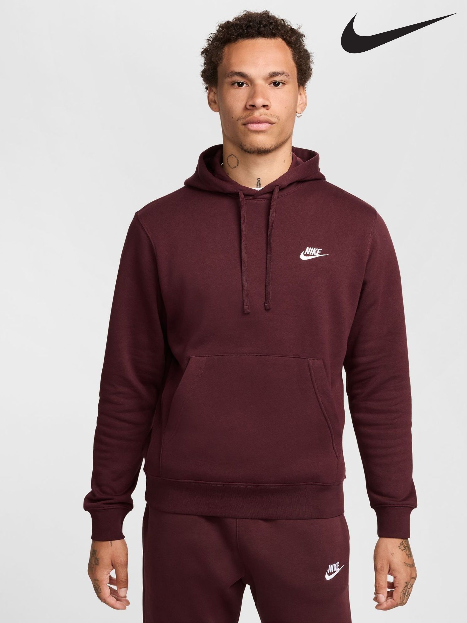 Men s Hoodies Nike Red Sweatshirtsandhoodies Next Luxembourg
