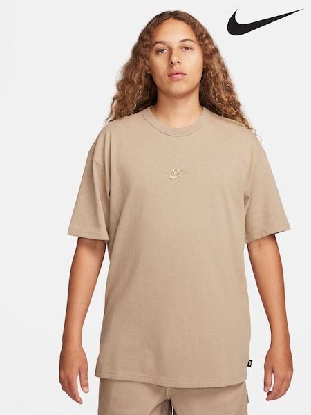 Nike Khaki Sportswear Premium Essentials T-Shirt (K86331) | €54