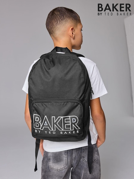 Baker by Ted Baker Boys Back to School Black Backpack (K86491) | $46
