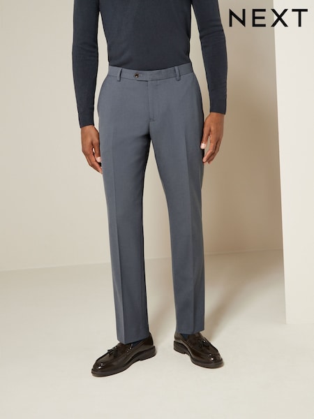 Petrol Blue Slim Fit Motionflex Stretch Suit Trousers (K86499) | €8
