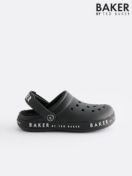 Baker by Ted Baker Boys Borg Lined Clog Slippers (K86926) | €34