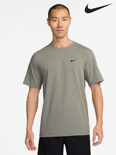 Nike Light Grey Dri-FIT Hyverse Training T-Shirt (K87170) | €23