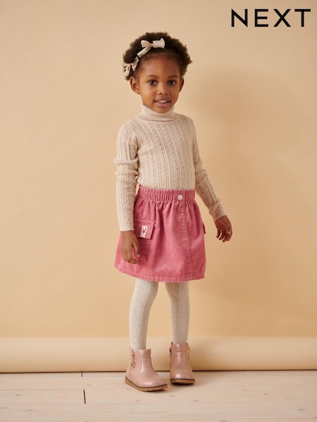 Pink 100% Cotton Co-ord Skirt (3mths-7yrs) (K87510) | €14 - €17