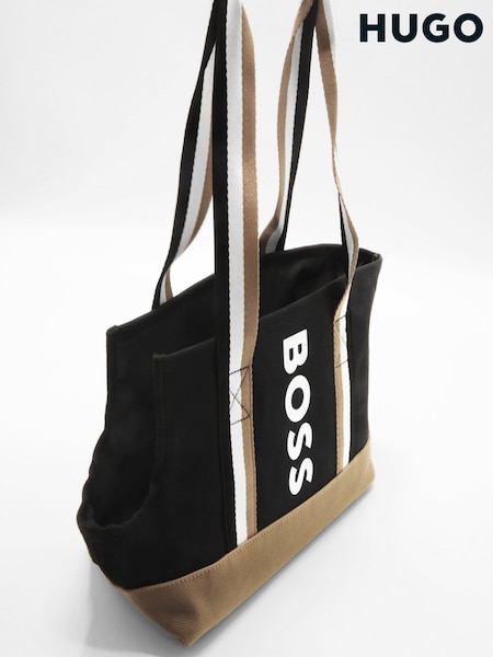 BOSS Black Dog Canvas 100% Cotton Tote (K87533) | ₪823