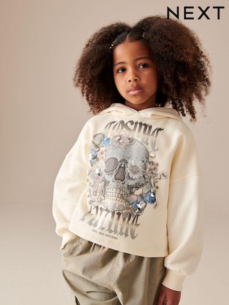 Ecru Hoodie (3-16yrs) (K88041) | AED56 - AED74