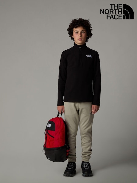 The North Face Black T-Shirt Glacier 1/4 Zip Fleece (K88047) | DKK305