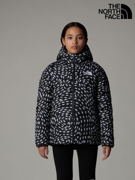 The North Face Black Girls Reversible Perrito Hooded Jacket (K88071) | €66
