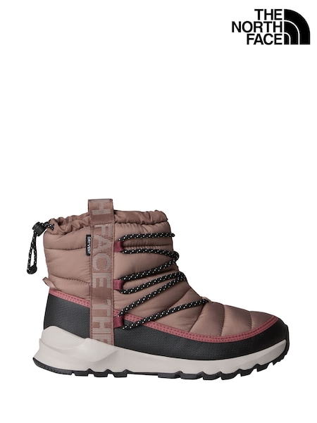 The North Face Beige Womens Thermo Ball Waterproof Lace Up Boots (K88093) | BGN 371