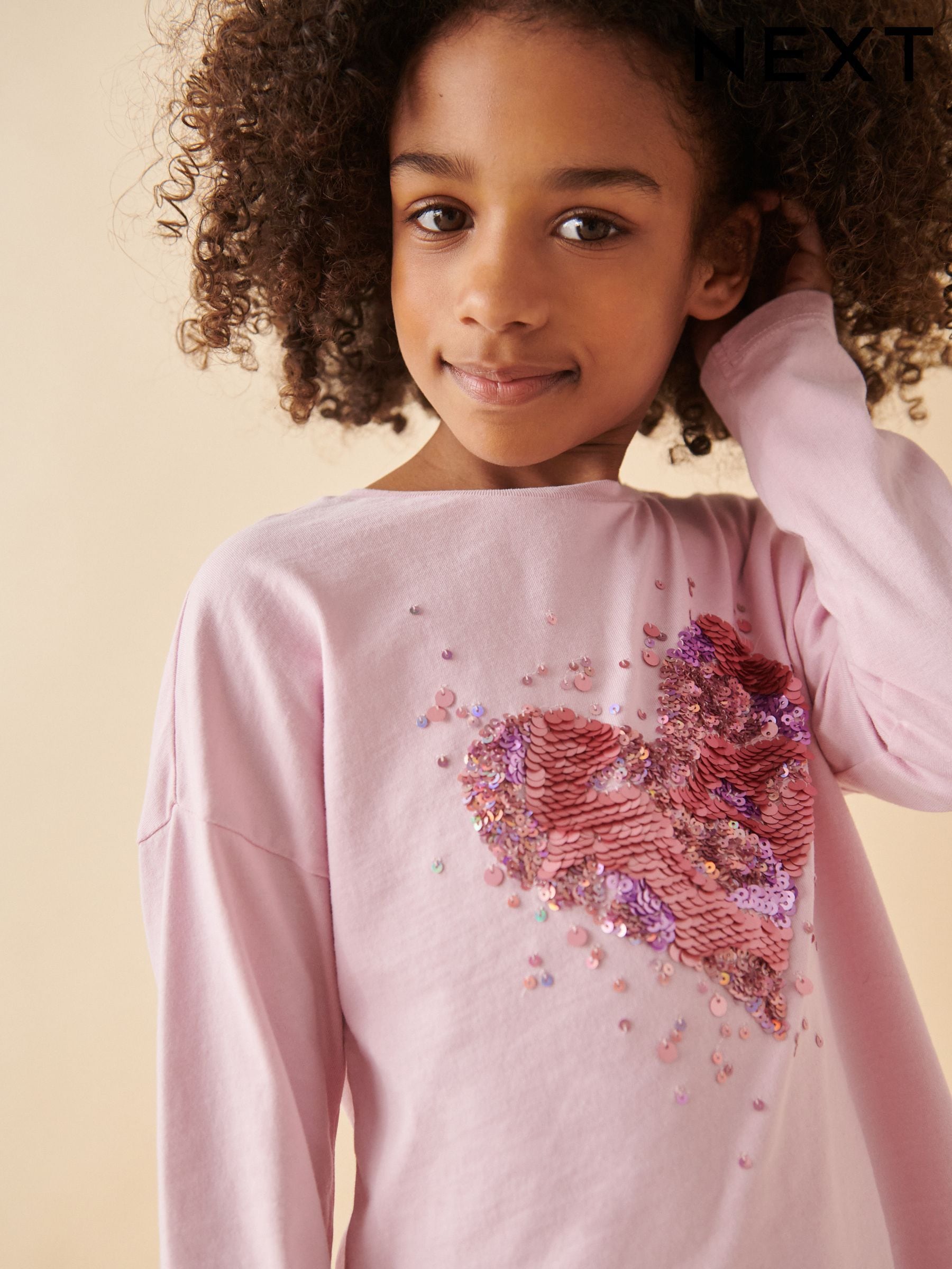 T Shirts Pink Sequin Tops Next Luxembourg