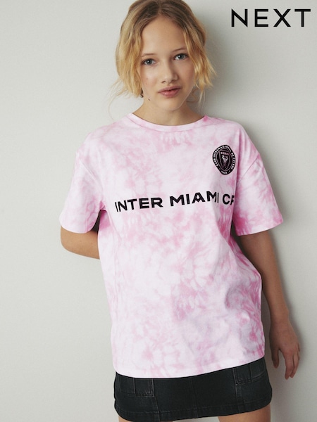 Pink Intermiami FC Football T-Shirt (3-16yrs) (K88523) | €10 - €13