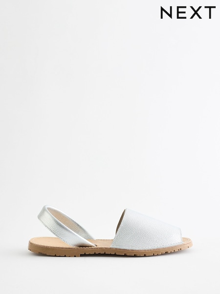 Silver Beach Sandals (K88581) | AED70