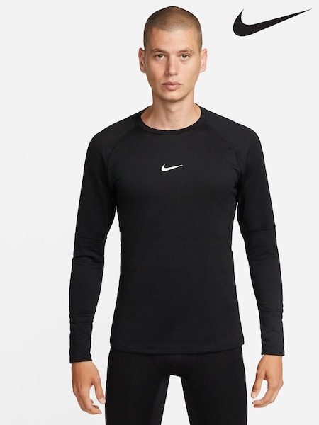Nike Black Pro Warm Long-Sleeve Top (K88896) | €33