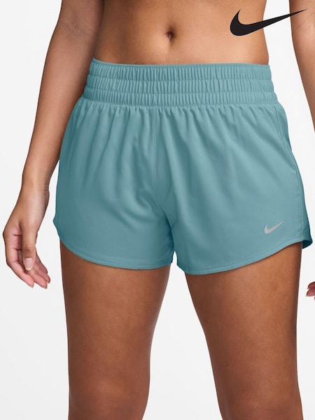 Nike Blue One Dri-FIT Mid-Rise 3" Brief Lined Shorts (K89034) | €29