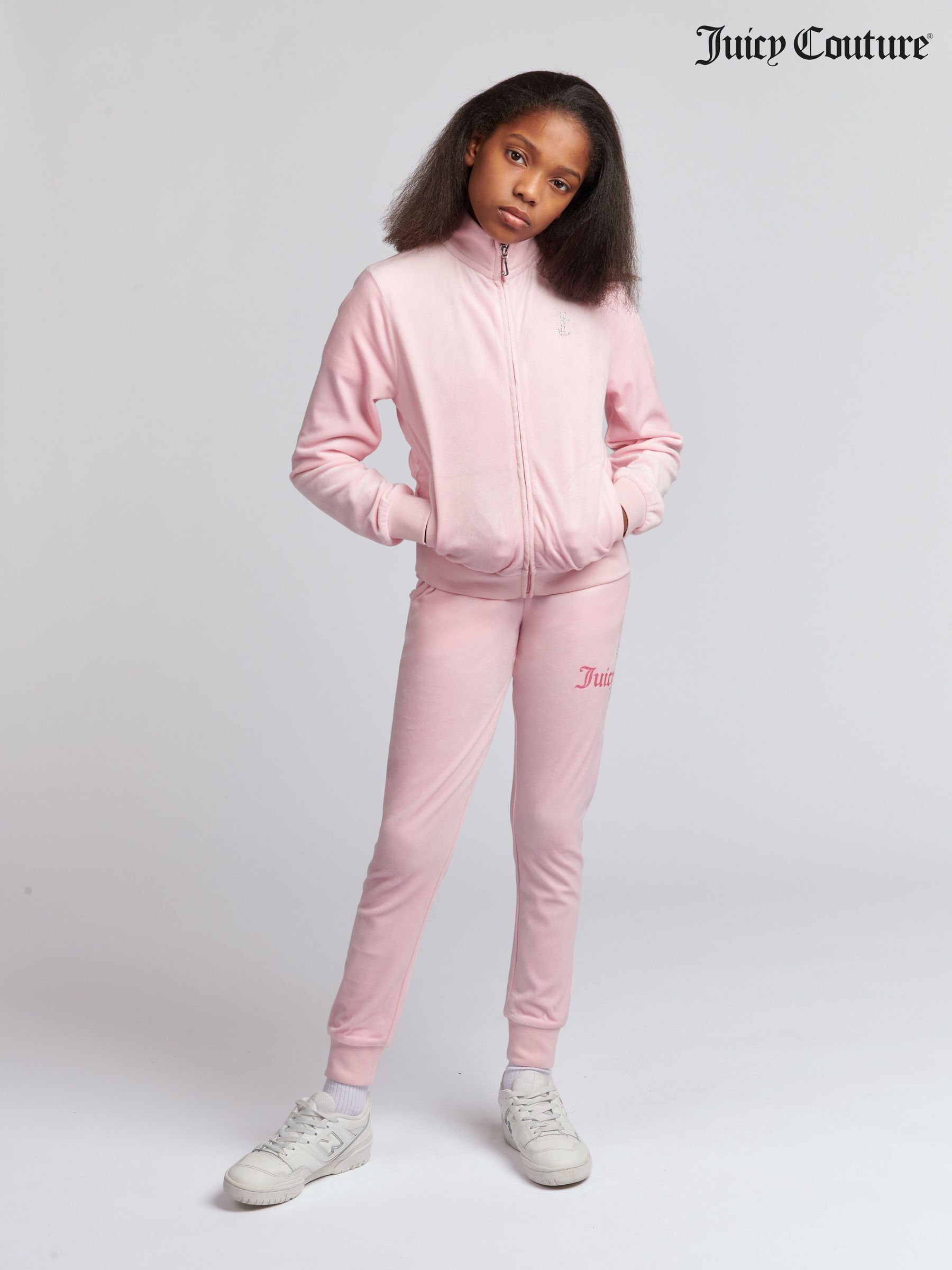 Sweat Top Jogger Sets Juicy Couture Pink Cuffed Casual Girlsclothing Next Luxembourg