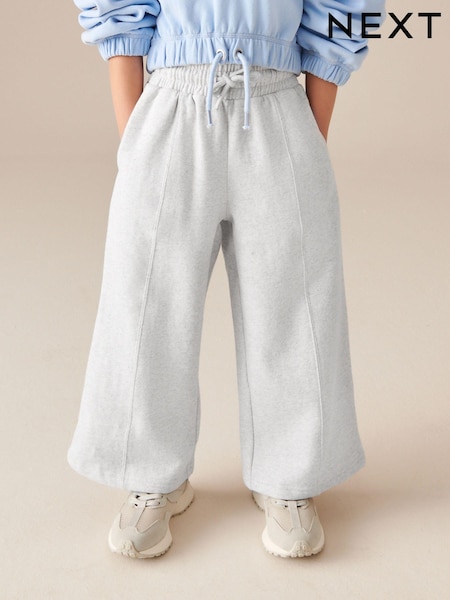 Grey Marl Wide Leg Joggers (3-16yrs) (K90304) | € 6 - € 9