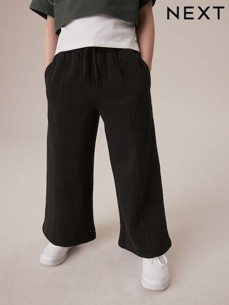 Black Wide Leg Joggers (3-16yrs) (K90305) | €6 - €9