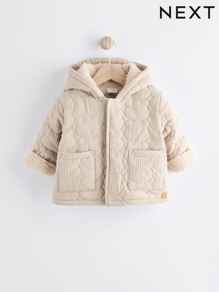 Creme - Hooded Baby Jacket (K90783) | 19 € - 21 €