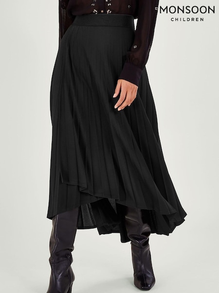 Monsoon Black Parly Pleated Skirt (K91007) | €41.50